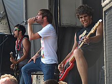 Just Surrender performing in 2008