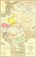 "ruthenian languages and people" mentioned in the linguistic and political map of Eastern Europe by Casimir Delamarre (1868)