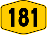 Federal Route 181 shield}}