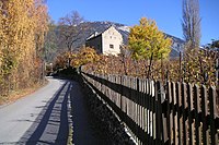 Château de Muzot i Veyras, Schweiz, där diktsviten skrevs