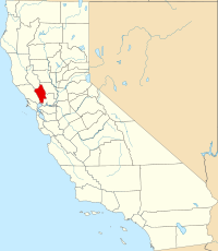 Location in the state of California