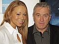 Mariah Carey and Robert De Niro