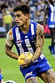 Marley Williams playing for North Melbourne in 2018