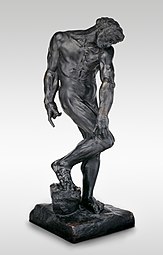 Auguste Rodin, Adam (1881) cast in bronze 1924