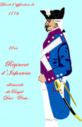 Régiment Royal-Deux-Ponts de 1776 à 1779