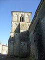 Clocher de l'église gothique.