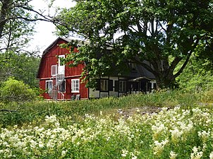 Stensjödal, Åva kvarns mjölnarbostad från sena 1700-tal.