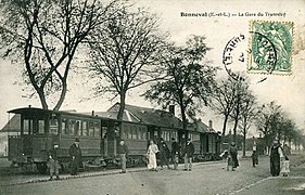 La gare de Bonneval.