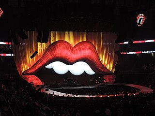 Logo used on the 50 & Counting tour, Prudential Center, Newark, New Jersey, USA