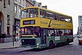 Strathclyde PTE RV type bodied Volvo Ailsa, pictured in Glasgow in 1984