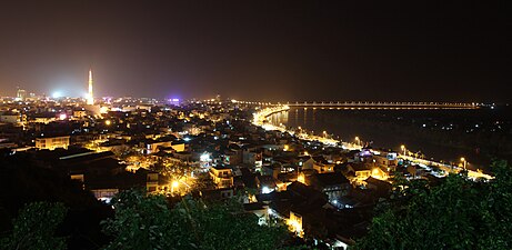 Tuy Hòa de nuit.