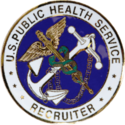 U.S. Public Health Service Commissioned Corps Recruiter Badges