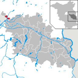 Läget för kommunen Woltersdorf, Landkreis Oder-Spree i Landkreis Oder-Spree