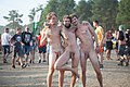 Image 15Nude men at the Przystanek Woodstock festival, 2014 (from Naturism)