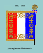 Drapeau modèle de 1812 (revers)