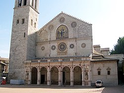 Cathédrale de Spolète.