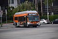 Metro Bus ENC Axess arriving at North Hollywood Station
