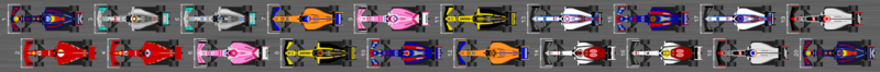 Schéma de la grille de départ du Grand Prix de Monaco 2018