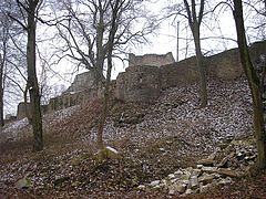 Die Ringmauer der Ostseite