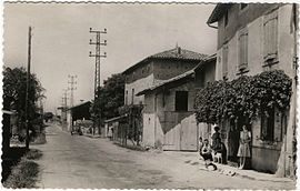 The village in the early 20th century
