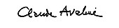 signature de Claude Aveline