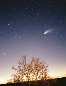Comet Hale–Bopp by Philipp Salzgeber