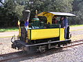 Locomotiva Decauville, construída para a West Melbourne Gasworks na Australia e agora na Puffing Billy Railway