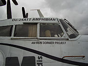 Do-24ATT, detalhe da cabine.