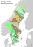 Lista över huvudavrinningsområden i Sverige