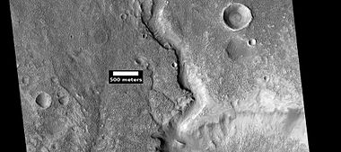 Channel, as seen by HiRISE under HiWish program