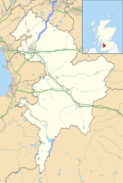 Knockroon is located in East Ayrshire