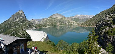 Barrage d'Émosson.