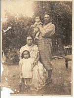Raja Prasanna Dev Raikat with family.