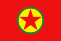 Flag of the Kurdistan Workers' Party