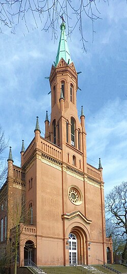 Ehemalige evangelische Friedenskirche Rheydt