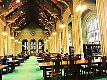 Gargan Hall inside Bapst Library