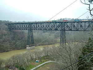 Puente alto de Kentucky (1877).