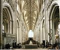 Winchester cathedral, nave looking west