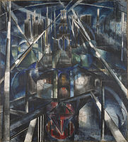 Joseph Stella, Brooklyn Bridge, 1919–1920, Yale University Art Gallery