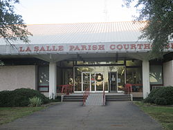 LaSalle Parish Courthouse in Jena