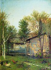 Günəşli gün. (Солнечный день. Весна), 1876–1877