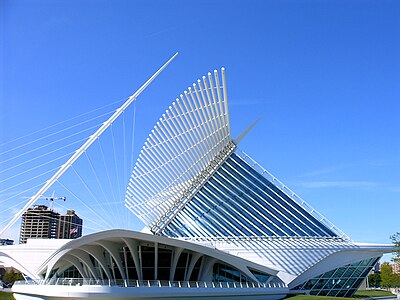 The Milwaukee Art Museum in Milwaukee, Wisconsin (1994–2001)