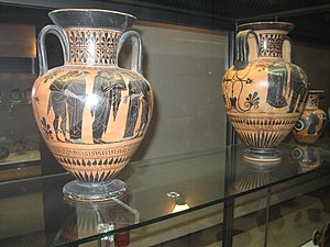 Greek Black figure Amphora