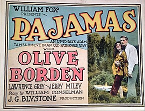 Description de l'image Pajamas lobby card.jpg.