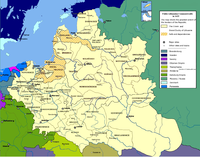 Voivodeships of the Commonwealth of the Two Nations in 1635