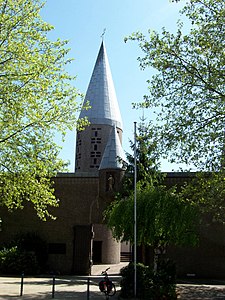 Церковь Сердца Иисуса (Herz-Jesu), Бергиш-Гладбах, 1959-60