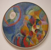 Robert Delaunay, Simultaneous Contrasts: Sun and Moon, 1912–13, oil on canvas, The Museum of Modern Art, New York City