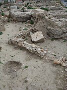 Ruinas en el interior de la fortaleza