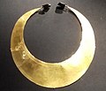 Gold lunula from Cornwall, c. 2400 BC.[199][200]