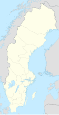 Location of Ystads IF